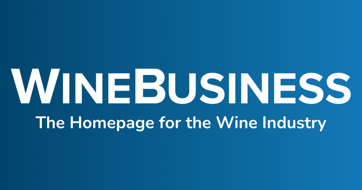 WineBusiness logo on a blue background